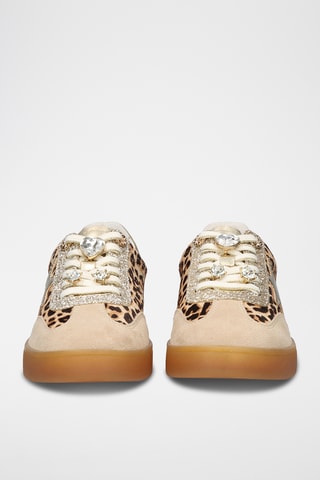 Baskets en cuir - Beige