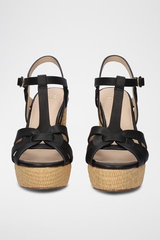 Sandales à talons - Noir