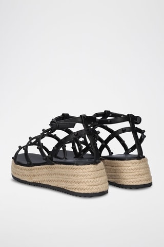 Sandales plateformes - Noir