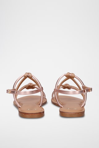 Spartiates - Doré rose