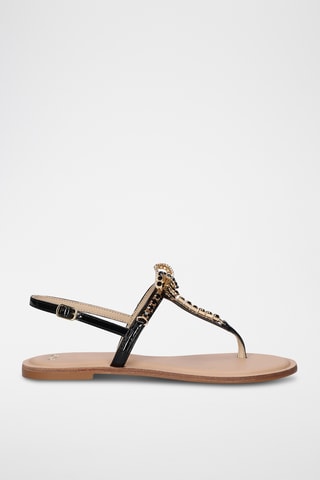 Sandales vernies - Noir