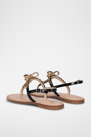 Sandales vernies - Noir