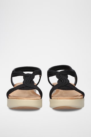 Sandales plateformes - Noir