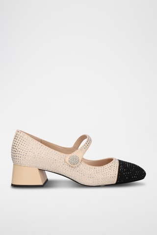 Babies à talons - Beige