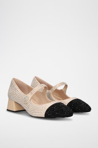 Babies à talons - Beige