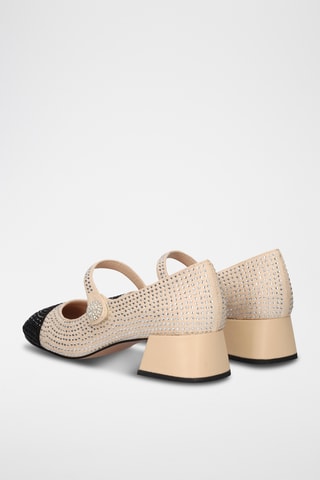 Babies à talons - Beige