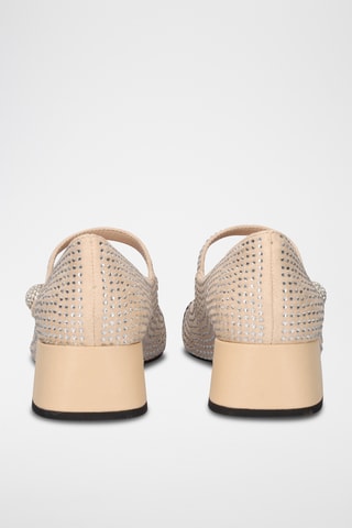 Babies à talons - Beige