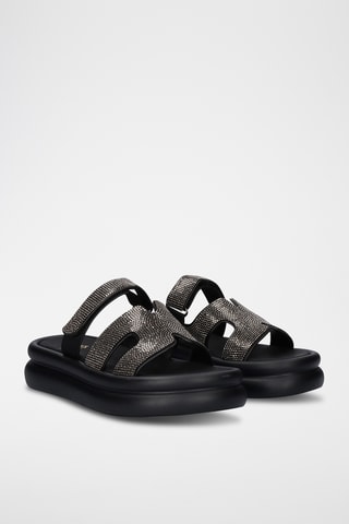 Sandales plateformes - Gris