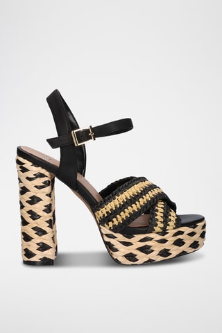 Sandales à talons - Beige