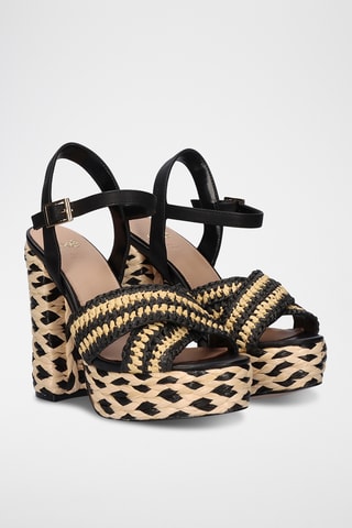 Sandales à talons - Beige
