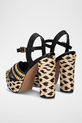 Sandales à talons - Beige