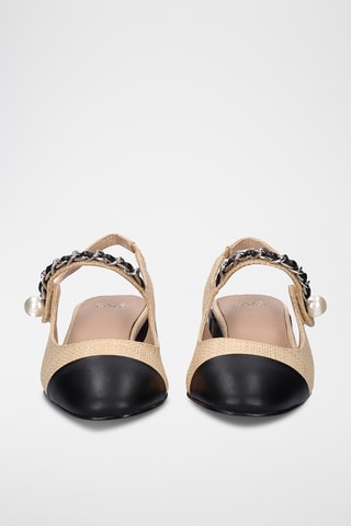 Sandales à talons - Beige