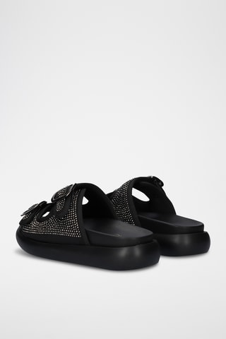 Mules plateformes - Noir