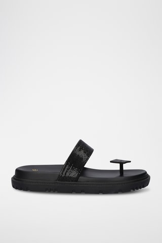 Sandales plateformes - Noir