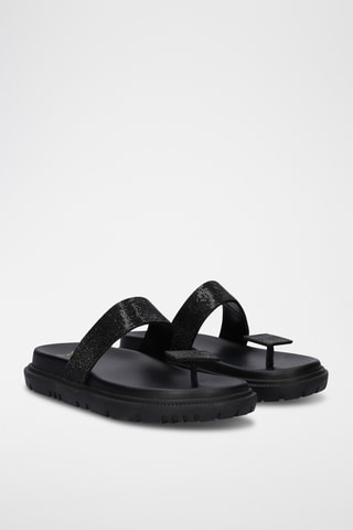 Sandales plateformes - Noir
