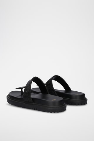 Sandales plateformes - Noir