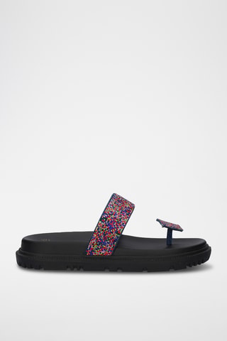 Sandales plateformes - Multicolore