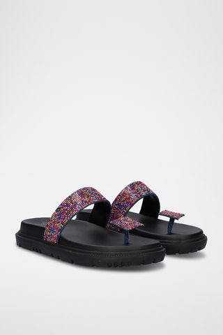 Sandales plateformes - Multicolore