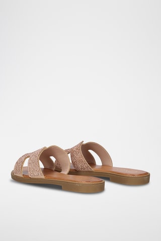 Mules - Doré rose