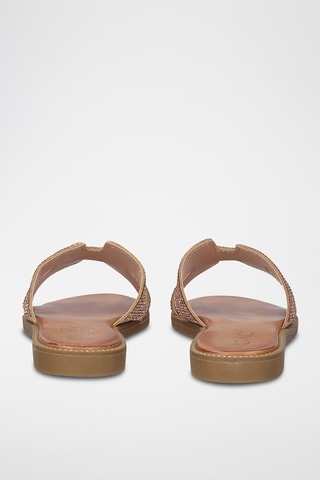 Mules - Doré rose