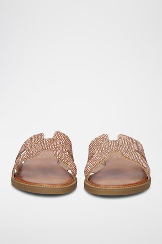 Mules - Doré rose