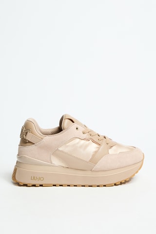 Baskets en cuir Maxi Wonder 91 - Beige