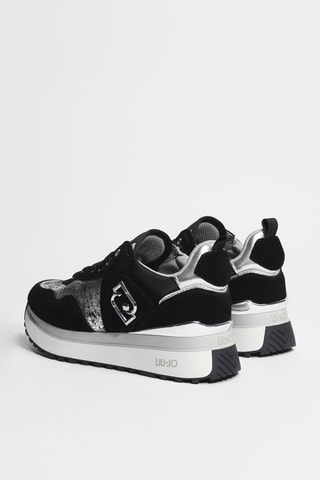 Baskets en cuir Maxi Wonder 01 - Noir