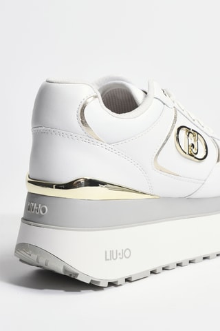 Baskets en cuir Maxi Wonder Plus 01 - Blanc