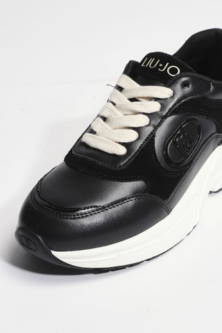 Baskets en cuir Lj01 01 - Noir