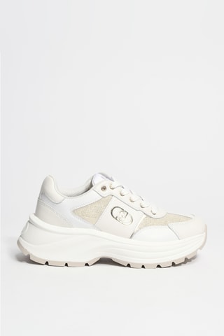 Baskets en cuir Eva 02 - Blanc