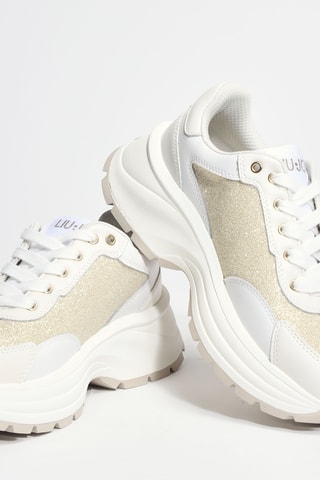 Baskets en cuir Eva 02 - Blanc