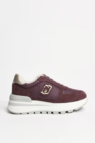 Baskets en cuir Amazing 25 - Bordeaux