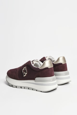 Baskets en cuir Amazing 25 - Bordeaux
