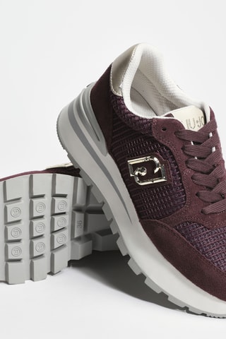 Baskets en cuir Amazing 25 - Bordeaux