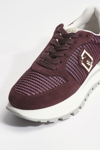 Baskets en cuir Amazing 25 - Bordeaux