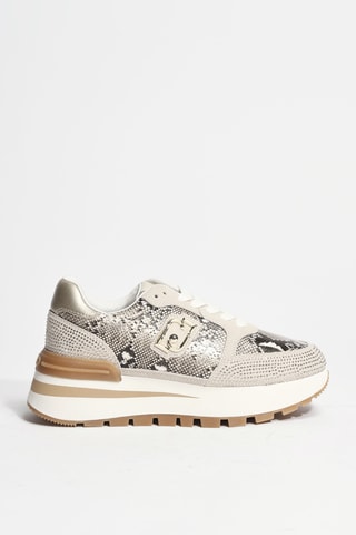 Baskets cuir Amazing 25 - Beige