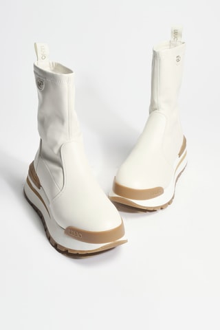 Bottines compensées Amazing 22 - Blanc