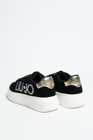Baskets plateformes en cuir Babol 01 - Noir