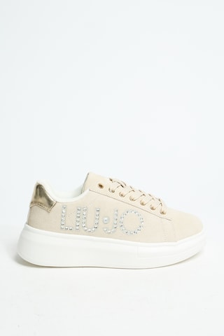 Baskets en cuir Babol 01 - Beige