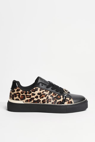 Baskets en cuir Kiki 01 - Noir