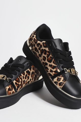 Baskets en cuir Kiki 01 - Noir