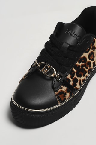 Baskets en cuir Kiki 01 - Noir