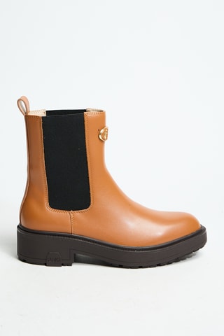 Bottines Chelsea en cuir London 02 - Marron