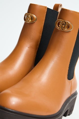 Bottines Chelsea en cuir London 02 - Marron