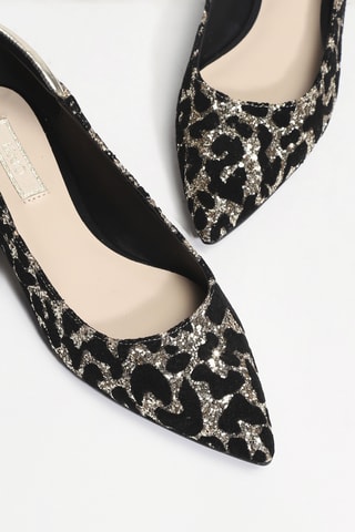 Ballerines en cuir Vivien 01 - Noir