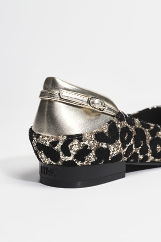 Ballerines en cuir Vivien 01 - Noir