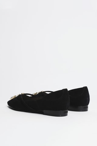 Ballerines en cuir Vivien 03 - Noir