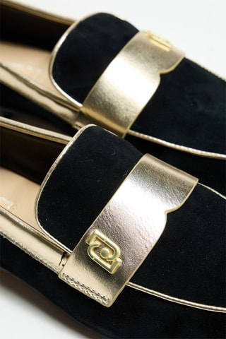 Mocassins en cuir Emel 05 - Noir