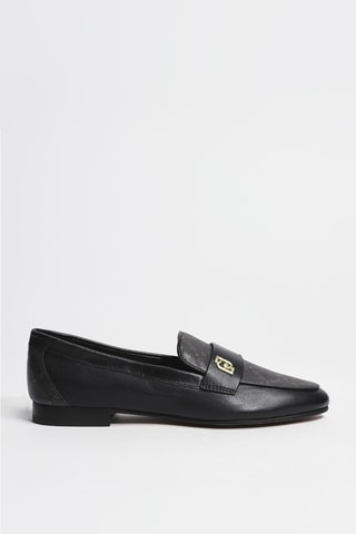 Mocassins en cuir Emel 05 - Noir