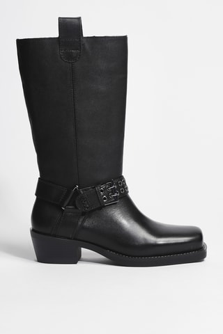 Bottes en cuir Roxy 02 - Noir
